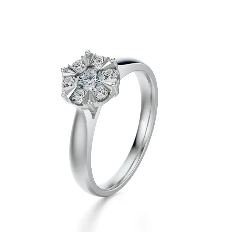 Pierścionek z diamentami